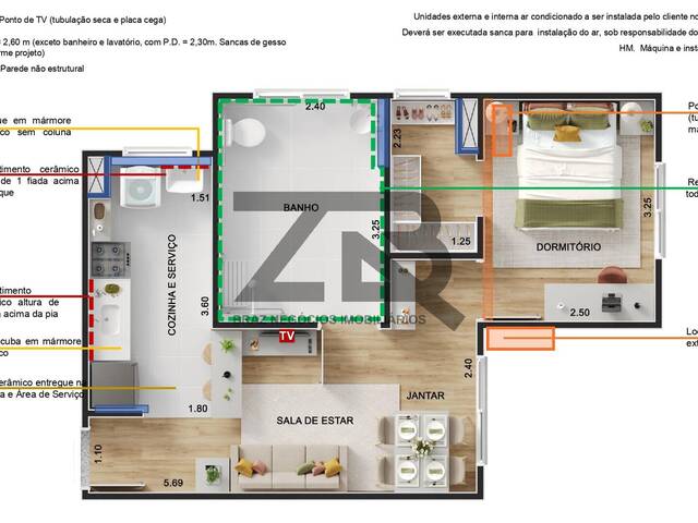 #425 - Apartamento Pronto para Morar para Venda em Campinas - SP