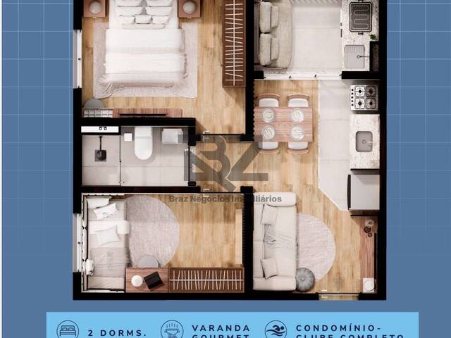 #1003 - Apartamento na Planta para Venda em Hortolândia - SP